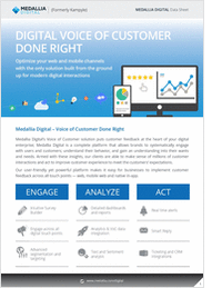 Launch a World-Class Digital Voice of Customer Program - Medallia