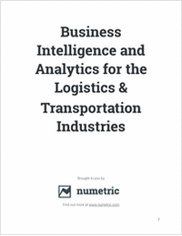 Business Intelligence and Analytics for the Logistics, Transportation, and Supply Chain Industries