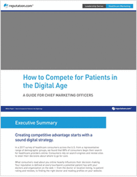 How to Compete for Patients in the Digital Age