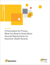 A Prescription for Privacy