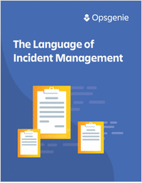 The Language of Incident Management