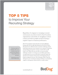 Top 5 Tips to Improve Your Recruiting Strategy