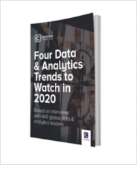 Four Data & Analytics Trends to Watch in 2020