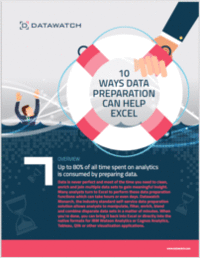 10 Ways Data Preparation Can Help Excel