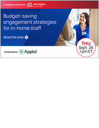 Budget-saving engagement strategies for in-home staff