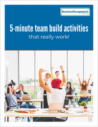 5-minute team build activities that really work!