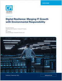 Digital Resilience: Merging IT Growth with Environmental Responsibility