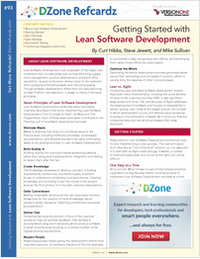 Getting Started with Lean Software Development