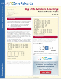 Big Data Machine Learning: Patterns for Predictive Analytics