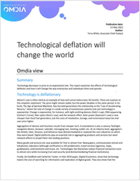 Technological Deflation Will Change The World