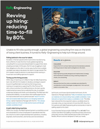 Revving Up Hiring: Reducing Time-to-Fill by 80%