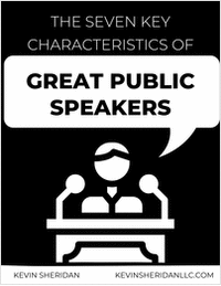 The Seven Key Characteristics Of Great Public Speakers