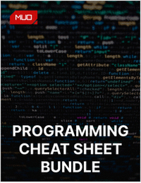 Programming Cheat Sheet Bundle