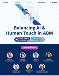 AI + Human Touch: The Present (and Future) of ABM