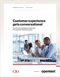 Customer Experience Gets Conversational