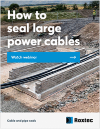 How to manage large power cables