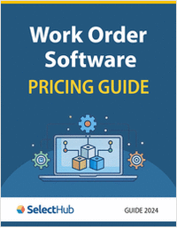 Work Order Software Pricing Guide