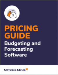 Budgeting and Forecasting Software Pricing Guide