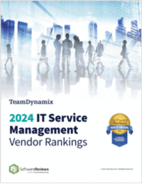 2024 IT Service  Management  Vendor Rankings