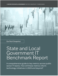 State and Local Government IT Benchmark Report