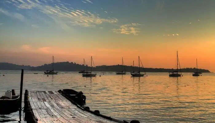 stunning view of Changi Beach, one of the best beaches in Singapore