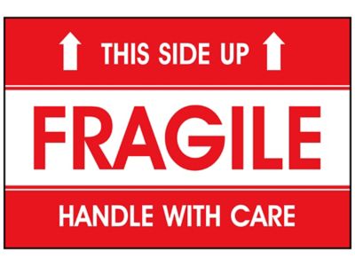 This Side Up Label Printable Fragile This Side Up Handle With Images ...