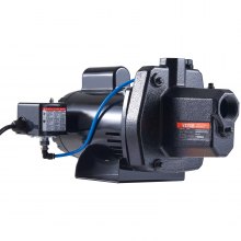 VEVOR 1.5 HP Cast Iron Sprinkler/Irrigation Pump, 115/230 Volt, 66 GPM 3450 RPM Shallow Well Jet Water Pump Booster, 1'' NPT Outlet 1-1/4'' NPT Inlet Lake Lawn Pump for Irrigation Sprinkler System