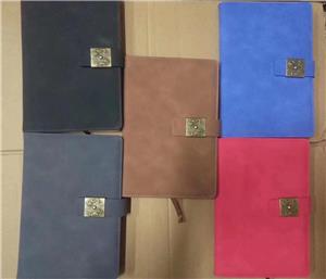 Pengikat Notebook Pu Leather, Penutup Binder Loose Leaf Binder Planner Cover Jurnal Binder Organizer dengan Penutupan Gesper Magnetik untuk Kertas Pengisi