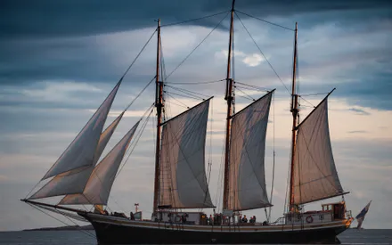 Sea, Ship, Sailboat, Sails, Finland, Baltic Sea