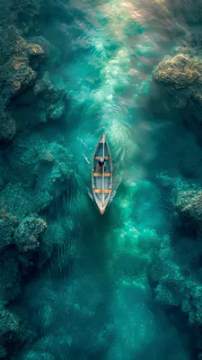 Boat, River, AI Art