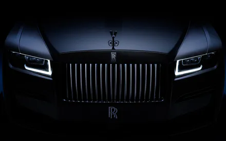 Rolls-Royce Ghost, Front View, Grille, Headlights