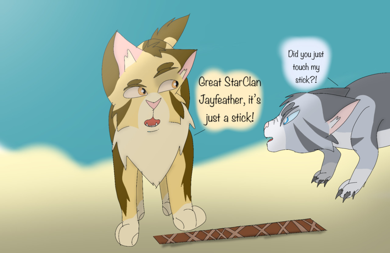 Warrior Cats Jayfeather And His Stick