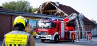 Supermarktdach in Ratzeburg eingestürzt