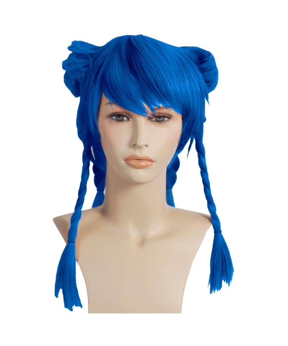 Adult Blue Cosplay Costume Wig - Halloween Wigs