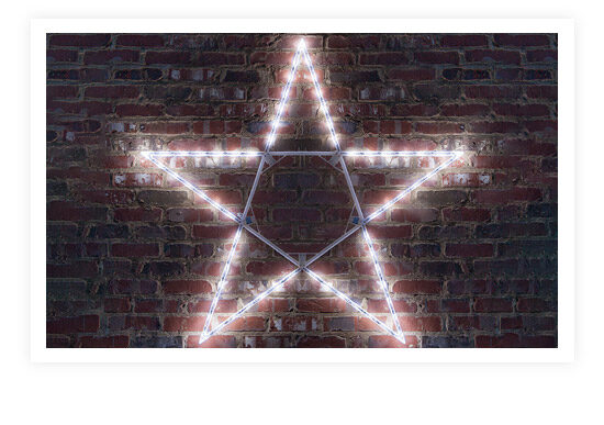 Folding Star Lights