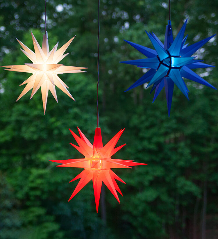 Patriotic Outdoor Star Lights