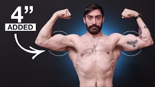 How This Skinny Guy Grew His Tiny Arms