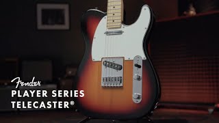 Video thumbnail for The Player Series Telecaster | The Player Series | Fender by Fender