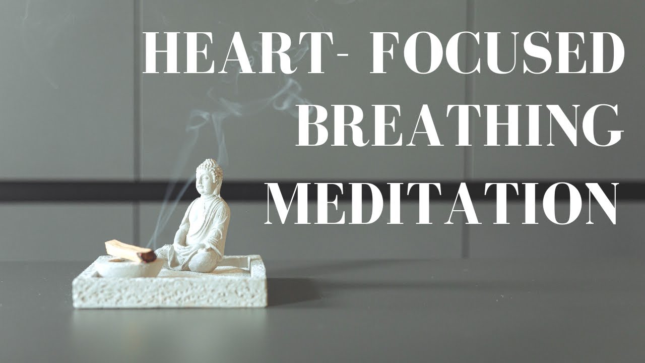 Heart-Focused Breathing Meditation 🧘🏼‍♀️ Release Overthinking & Find Grounding ♥️