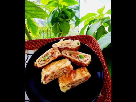 Indrani’s Kitchen | Tamagoyaki in round pan