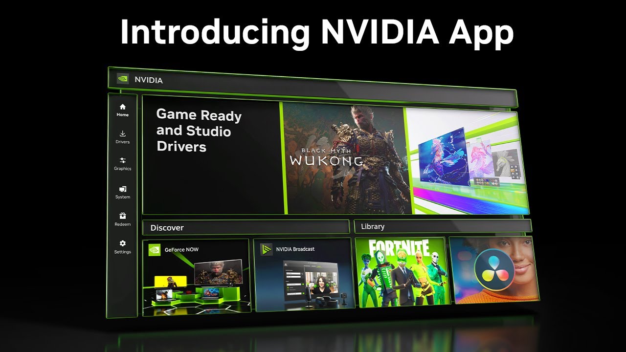 NVIDIA App | Essential Companion for PC Gamers & Creators - YouTube