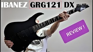 Video thumbnail for IBANEZ GRG121 DX BLACK REVIEW by røyal repressiø