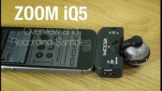 Video thumbnail for Zoom iQ5 Overview and Recording Samples - Turn your iPhone in to a professional stereo recorder by TodaysiPhone