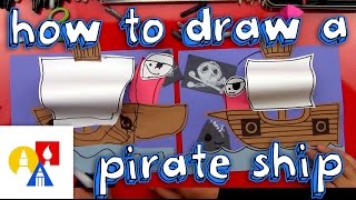 How To Draw A Pirate Ship