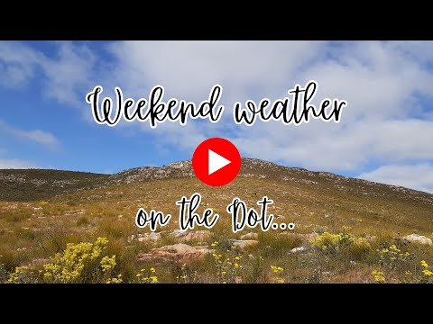 Weekend Weather… On the Dot: The blonde weather lady is back!