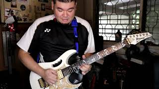 Video thumbnail for 90's Ibanez Jem7V Steve Vai Signature guitar playthough. a dream guitar!!! by Papis Guitar