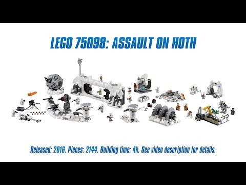 Vidéo LEGO Star Wars 75098 : L'attaque de Hoth