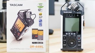 Video thumbnail for TASCAM DR-44WL Detailed Recorder Review by Max Yuryev