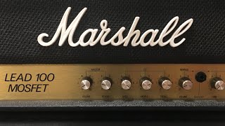 Video thumbnail for My Marshall Lead 100 Mosfet by Ben Coombs