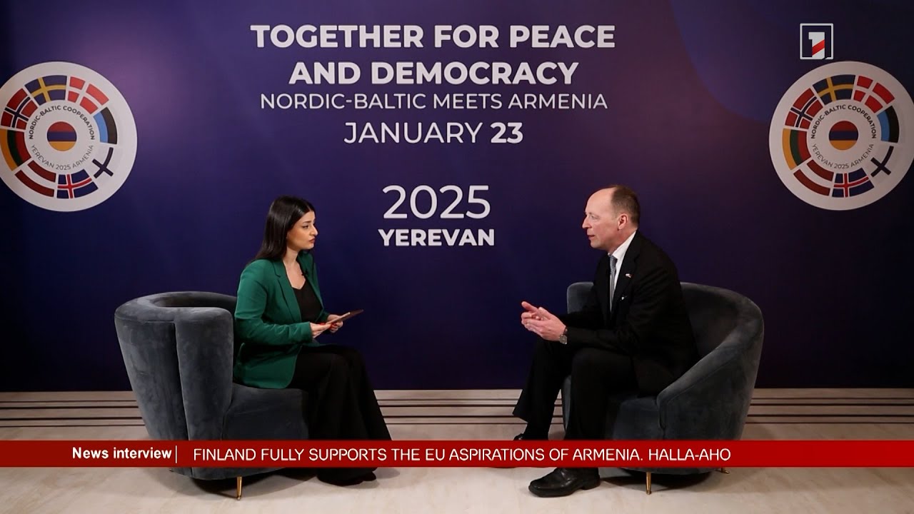 Finland fully supports EU aspirations of Armenia: Halla-Aho